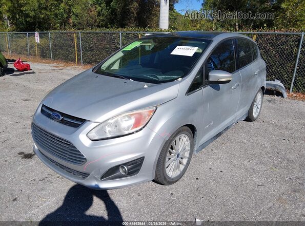 1FADP5BU7GL106390 2016 FORD C-MAX HYBRID Silver წინა მარცხენა ხედი სამი მეოთხედიდან