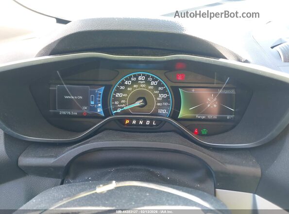 1FADP5BU9GL109534 2016 FORD C-MAX HYBRID Black Vista de los asientos traseros