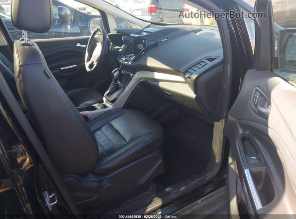 1FADP5CU0GL112269 2016 FORD C-MAX ENERGI Black Widok wnętrza z przodu