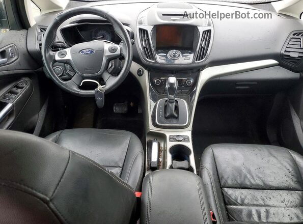 1FADP5CU1GL117450 2016 FORD C-MAX Синий Вид панели приборов