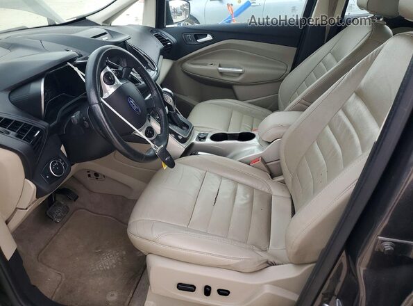 1FADP5CU7GL100183 2016 FORD C-MAX Gray წინა სალონის ხედი