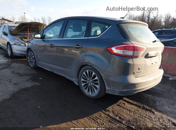 1FADP5DU3HL113674 2017 FORD C-MAX HYBRID Gray Tył lewy