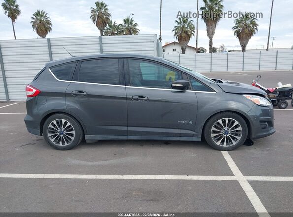 1FADP5DU4JL101507 2018 FORD C-MAX HYBRID Gray Vista interior de 360 grados