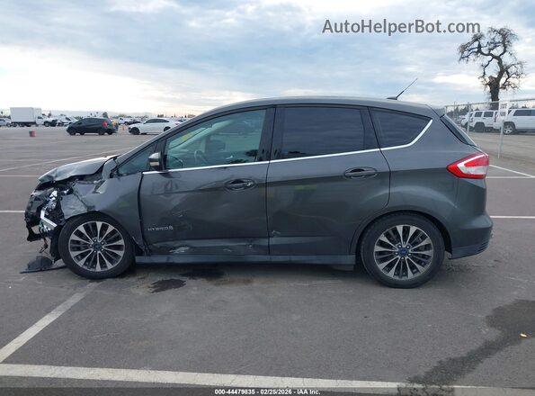 1FADP5DU4JL101507 2018 FORD C-MAX HYBRID Gray 