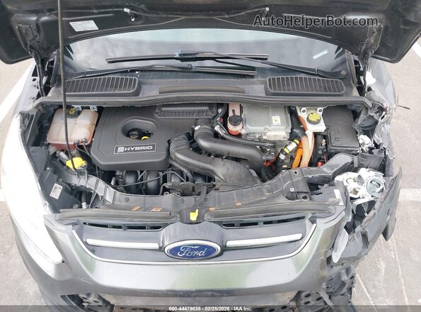 1FADP5DU4JL101507 2018 FORD C-MAX HYBRID Gray Vista trasera