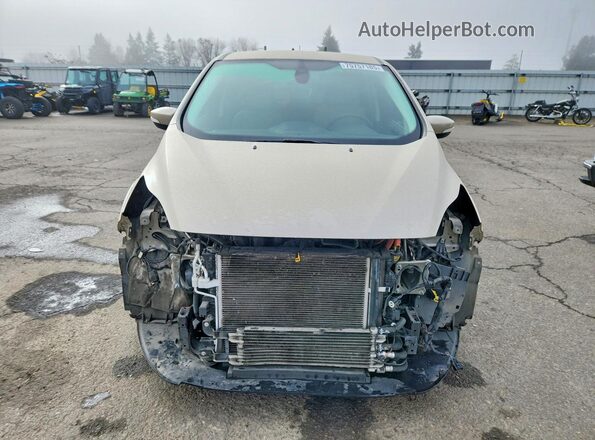 1FADP5DU6JL105607 2018 FORD C-MAX Cream Front view