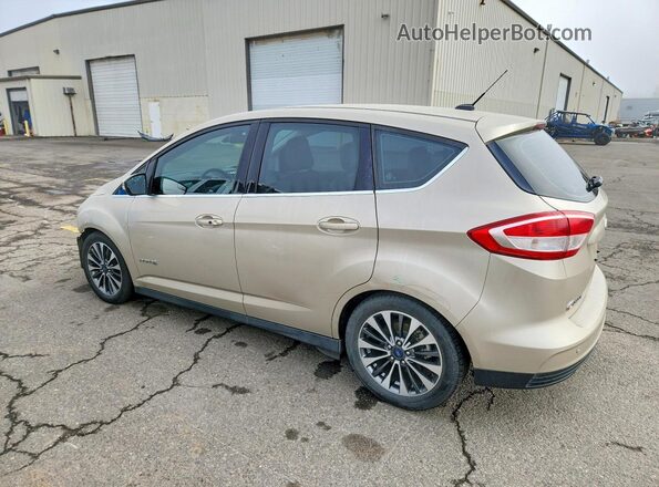 1FADP5DU6JL105607 2018 FORD C-MAX Cream Rear left