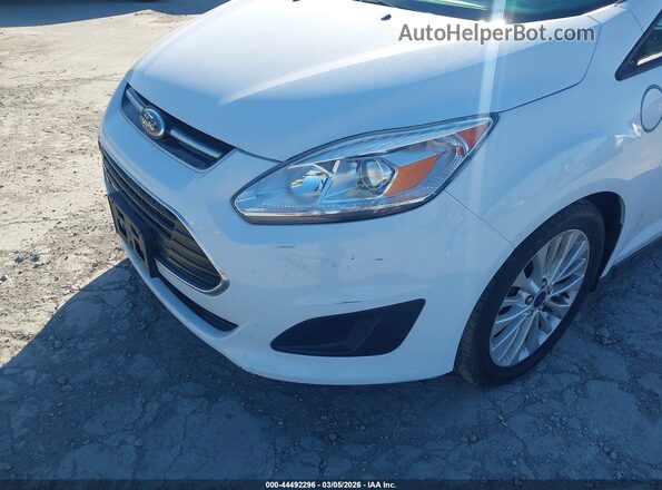 1FADP5EU1HL112554 2017 FORD C-MAX ENERGI White Вид спереду
