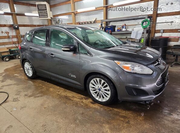 1FADP5EU5HL101220 2017 FORD C-MAX Gray Przód prawy