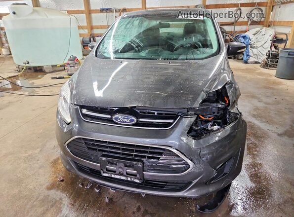 1FADP5EU5HL101220 2017 FORD C-MAX Gray Widok z przodu