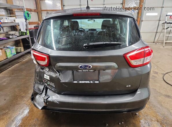 1FADP5EU5HL101220 2017 FORD C-MAX Gray Widok z tyłu