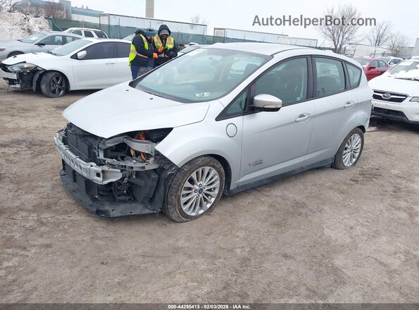 1FADP5EU9HL108669 2017 FORD C-MAX ENERGI Silver Передня ліва чверть
