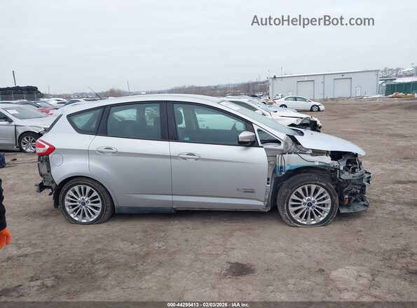 1FADP5EU9HL108669 2017 FORD C-MAX ENERGI Silver Вид задньої частини салону