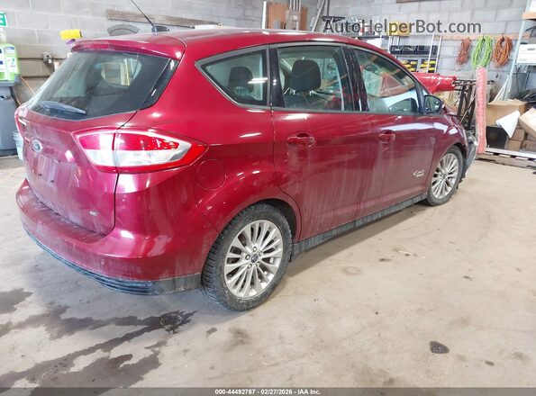 1FADP5EU9HL112673 2017 FORD C-MAX ENERGI Red Задня права чверть