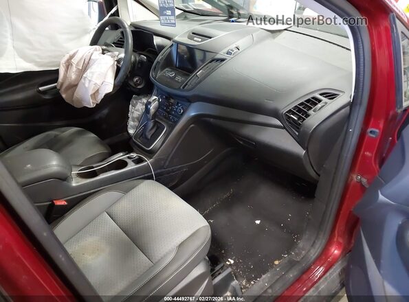 1FADP5EU9HL112673 2017 FORD C-MAX ENERGI Red Вид салону спереду