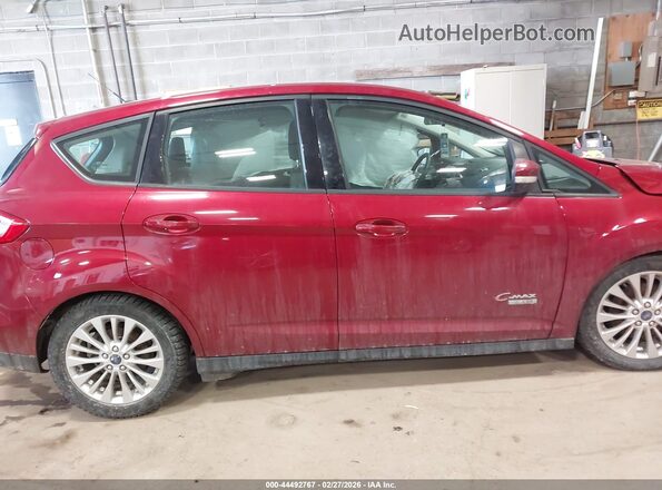 1FADP5EU9HL112673 2017 FORD C-MAX ENERGI Red Панорамний вид салону 360°