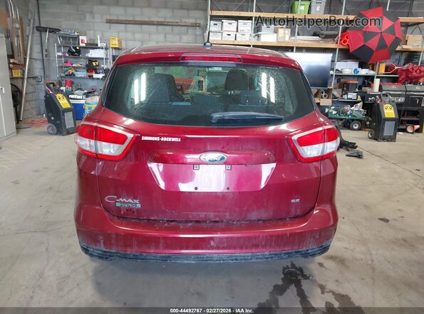 1FADP5EU9HL112673 2017 FORD C-MAX ENERGI Red 