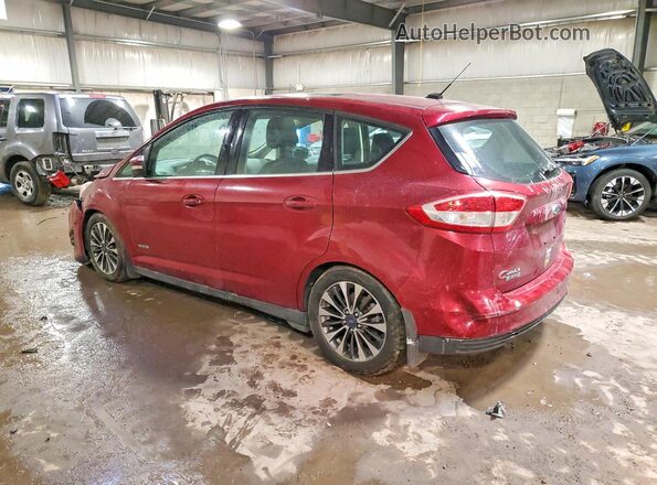 1FADP5FU3HL104714 2017 FORD C-MAX Maroon Tył lewy