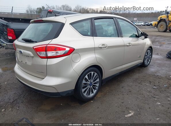 1FADP5FU7HL110693 2017 FORD C-MAX ENERGI Tan Задня права чверть