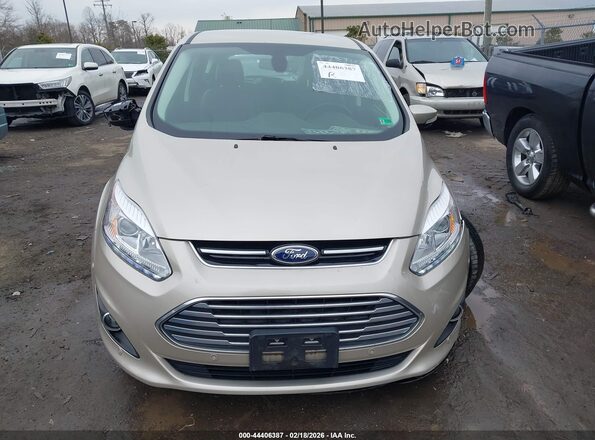 1FADP5FU7HL110693 2017 FORD C-MAX ENERGI Tan Вид щитка приладів