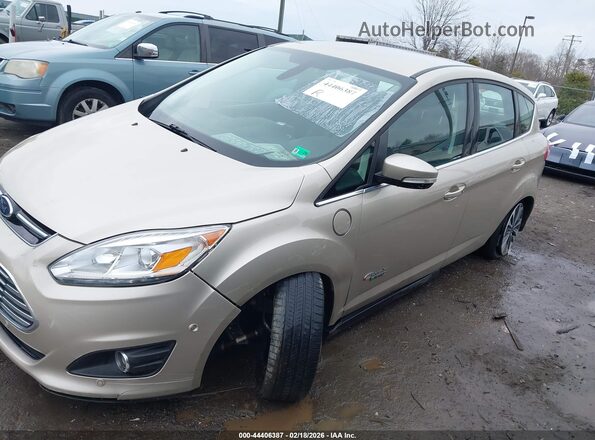 1FADP5FU7HL110693 2017 FORD C-MAX ENERGI Tan Панорамний вид салону 360°