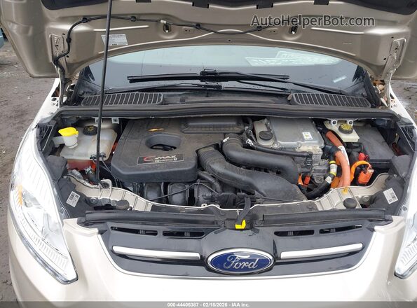 1FADP5FU7HL110693 2017 FORD C-MAX ENERGI Tan Вид ззаду