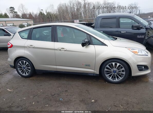 1FADP5FU7HL110693 2017 FORD C-MAX ENERGI Tan Вид задньої частини салону