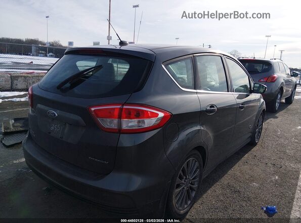 1FADP5FU9HL102255 2017 FORD C-MAX ENERGI Gray Rear right