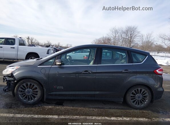 1FADP5FU9HL102255 2017 FORD C-MAX ENERGI Gray 360 interior view