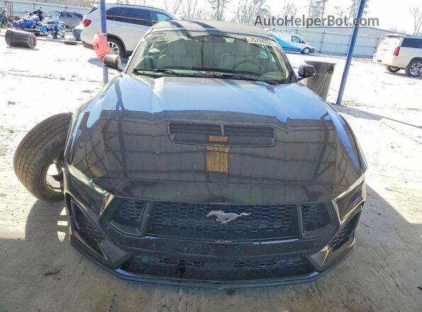 1FAGP8FF9R5125461 2024 FORD MUSTANG Black წინა ხედი