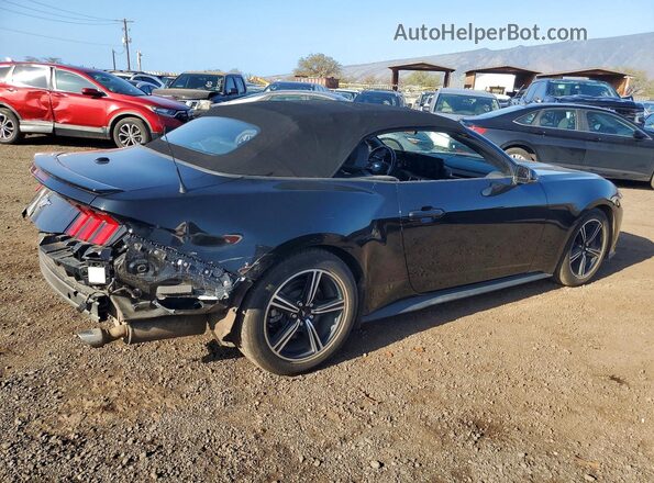 1FAGP8UH5R5136994 2024 FORD MUSTANG Black Задня права чверть
