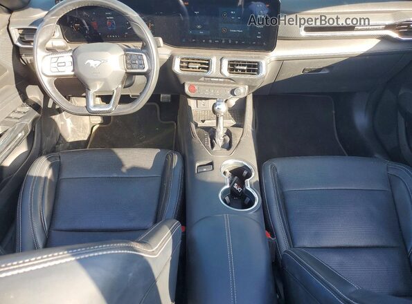 1FAGP8UH5R5136994 2024 FORD MUSTANG Black Вид панелі приладів