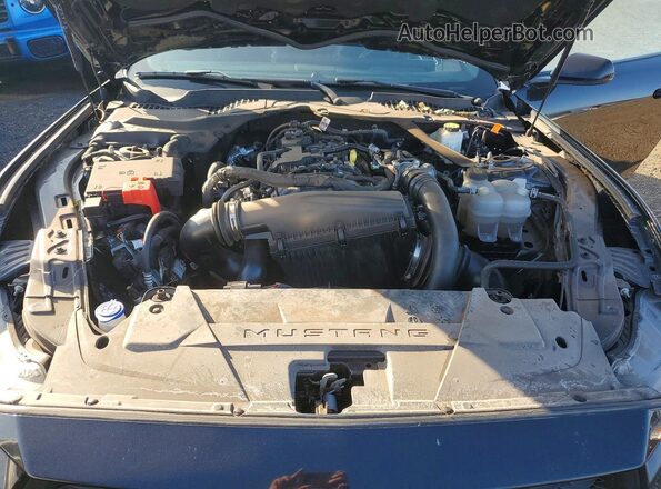 1FAGP8UH5R5136994 2024 FORD MUSTANG Black Вид задньої частини салону