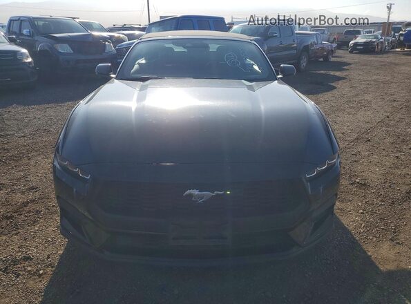 1FAGP8UH5R5136994 2024 FORD MUSTANG Black Вид спереду