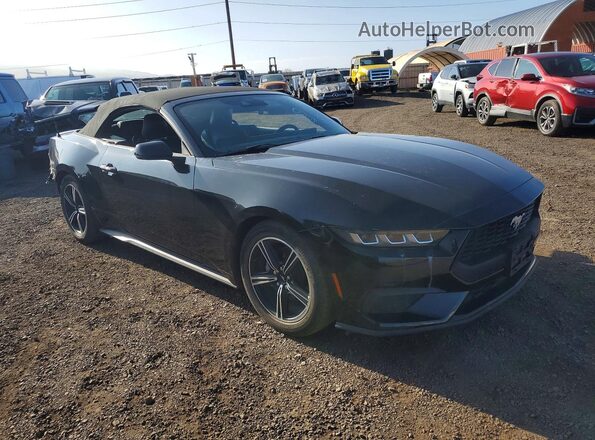 1FAGP8UH5R5136994 2024 FORD MUSTANG Black Передня права чверть