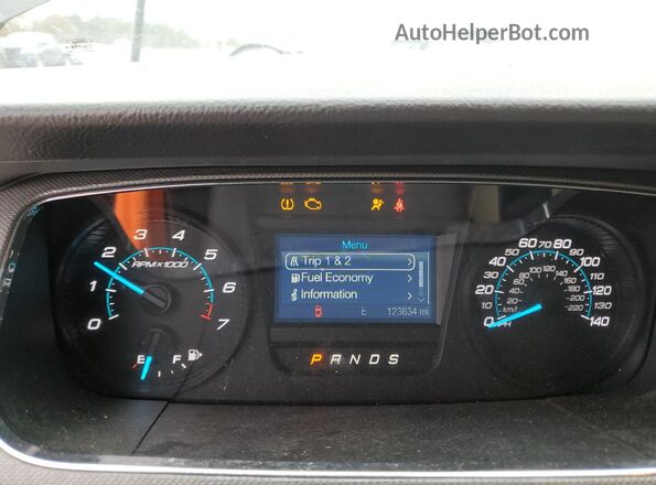 1FAHP2D82JG136784 2018 FORD TAURUS Black Instrument cluster view