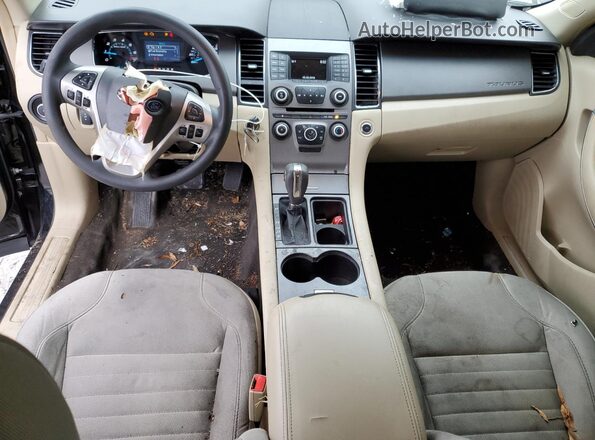 1FAHP2D82JG136784 2018 FORD TAURUS Black Dashboard view