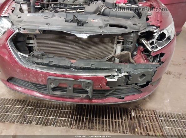1FAHP2E8XJG109265 2018 FORD TAURUS Red 