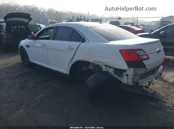 1FAHP2MK2GG101232 2016 FORD POLICE INTERCEPTOR Белый Задняя левая четверть