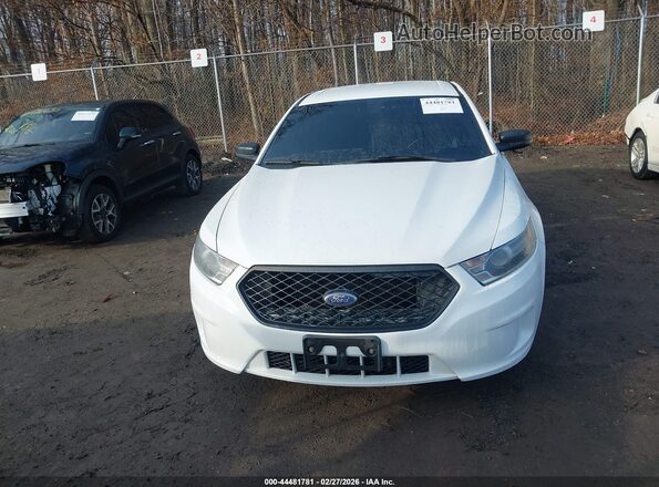1FAHP2MK2GG101232 2016 FORD POLICE INTERCEPTOR Белый Вид щитка приборов