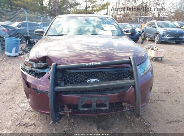 1FAHP2MK5GG114587 2016 FORD POLICE INTERCEPTOR Purple Вид щитка приладів