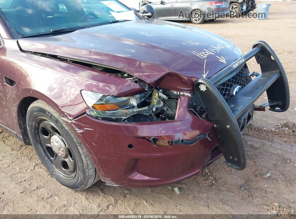 1FAHP2MK5GG114587 2016 FORD POLICE INTERCEPTOR Purple Вид спереду