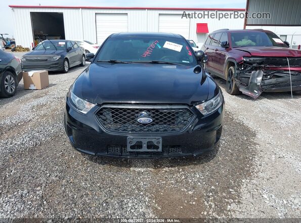 1FAHP2MK6GG137148 2016 FORD POLICE INTERCEPTOR Black ხელსაწყოთა პანელის ხედი
