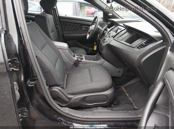 1FAHP2MT5GG156492 2016 FORD POLICE INTERCEPTOR Black წინა სალონის ხედი