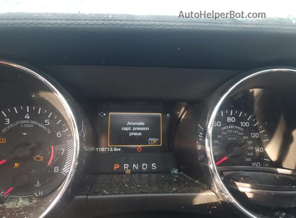 1FATP8EM4G5282021 2016 FORD MUSTANG Silver Սարքավորումների վահանակի տեսք