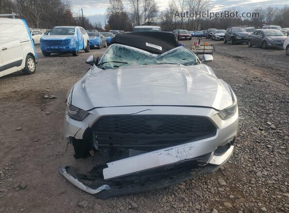 1FATP8EM4G5282021 2016 FORD MUSTANG Silver Դիմացի տեսք