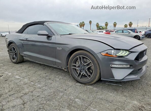 1FATP8FF9K5171876 2019 FORD MUSTANG Gray 
