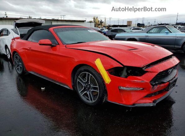 1FATP8UH4K5104610 2019 FORD MUSTANG Red 