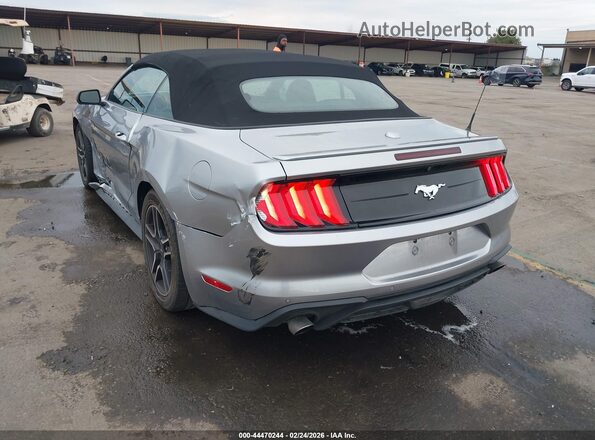 1FATP8UH4N5107009 2022 FORD MUSTANG Silver Trasero izquierdo