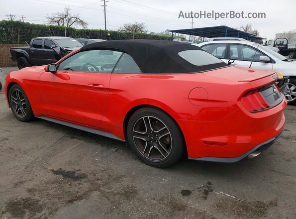 1FATP8UH9K5138512 2019 FORD MUSTANG Red 